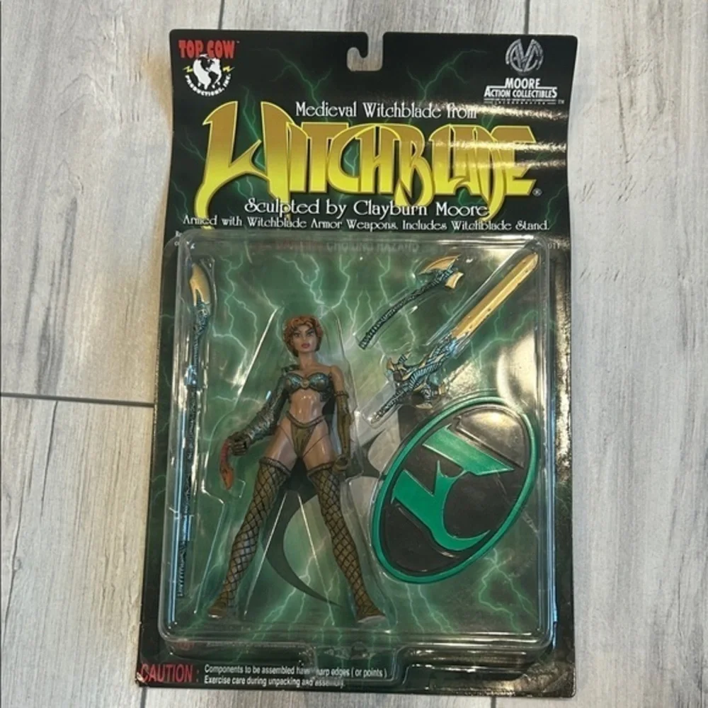 Vintage 1998 Witchblade Sara Pezzini Moore Action figure Collectables NIB